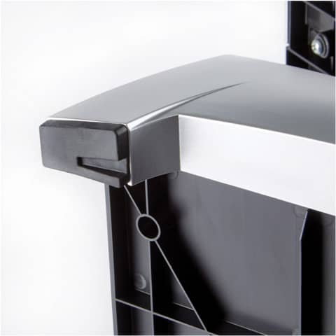 Supporto FELLOWES laptop Office Suites plastica nero/argento 16,5x38,4x28,9 cm 8032001